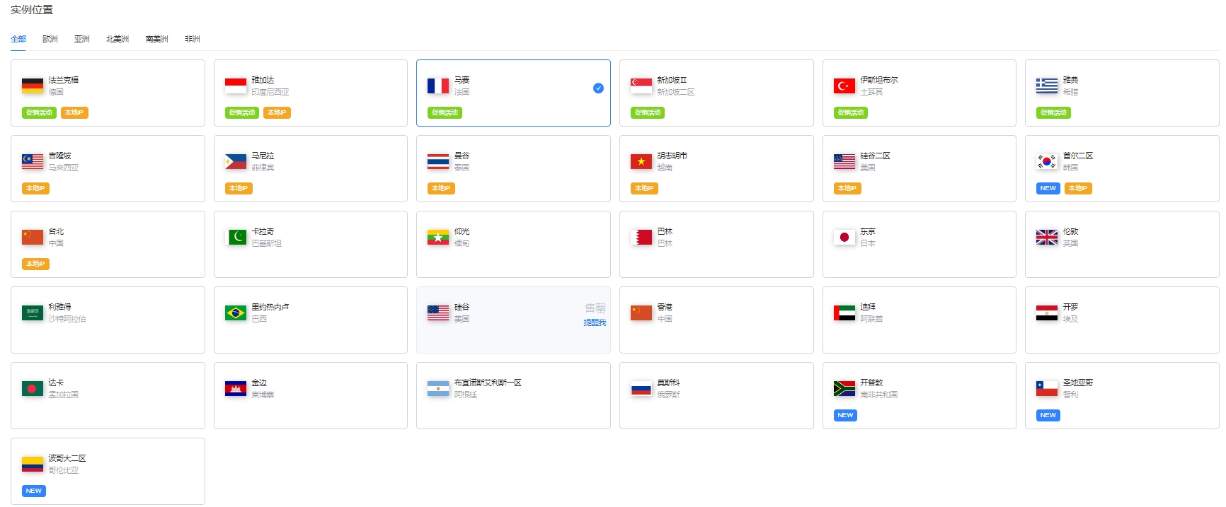 Anytiktok提供全球40多个国家/地区的VPS云主业务。
